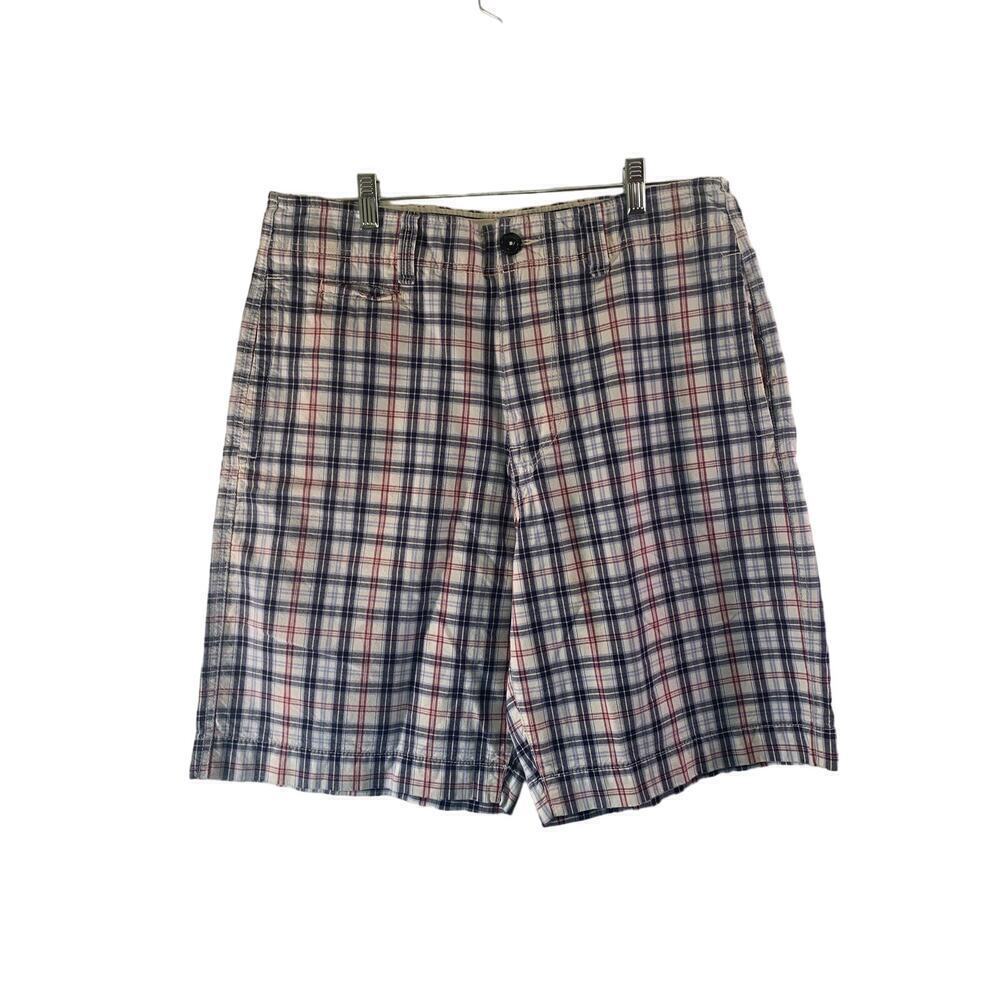 AMERICAN EAGLE Men’s Plaid Casual Shorts / Size: 32